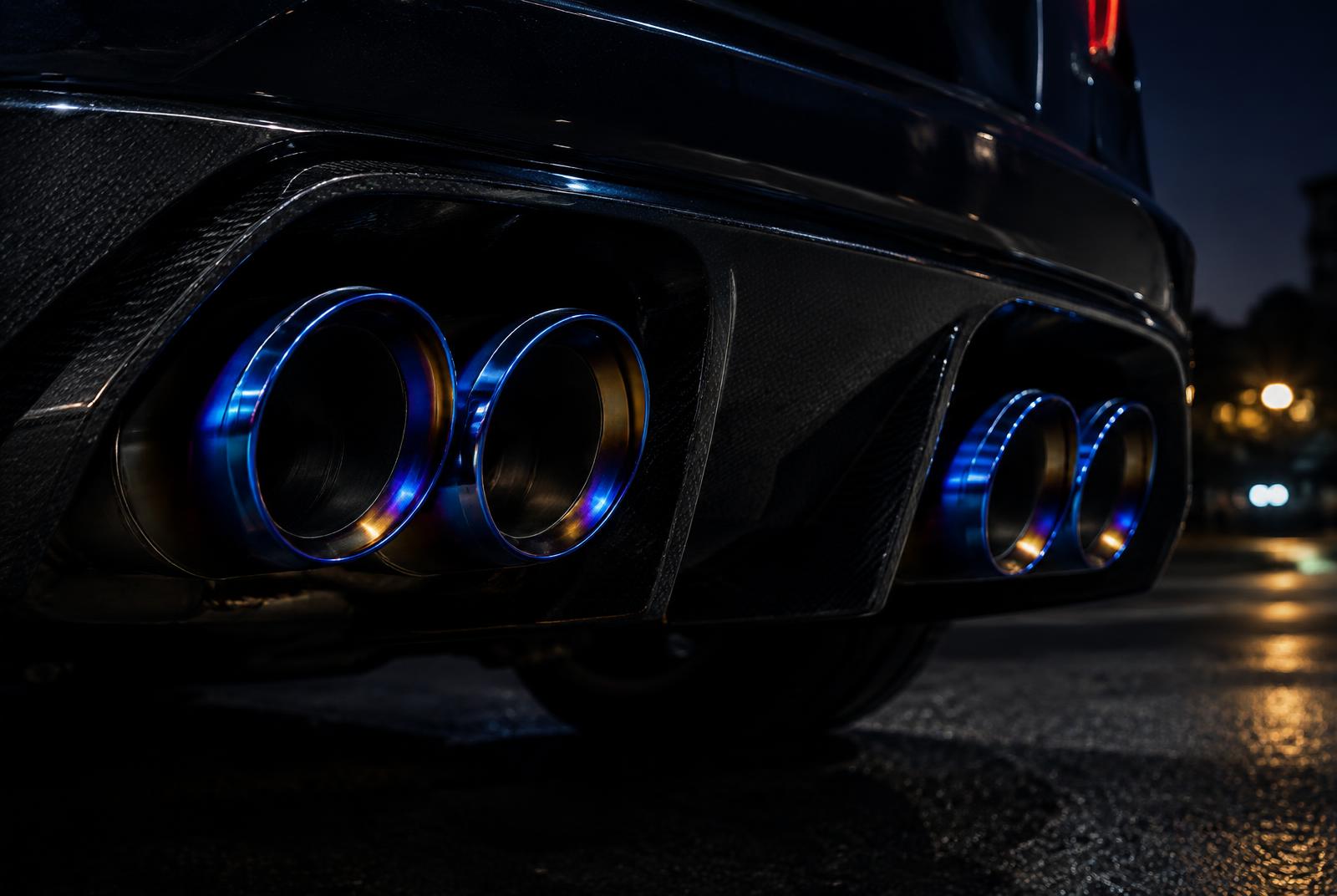 Sample titanium exhaust