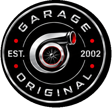 Garage Original, established 2002 badge